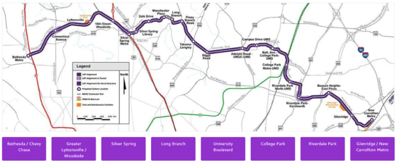 purple line map