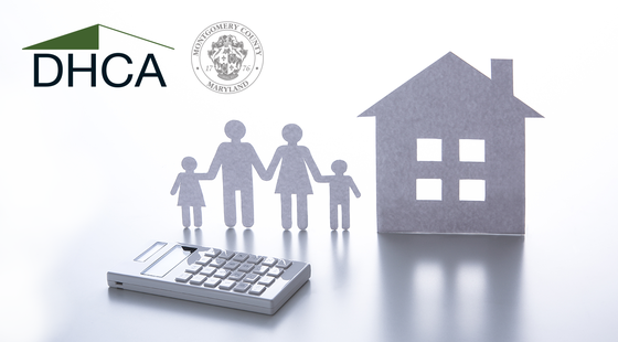 image of house and family