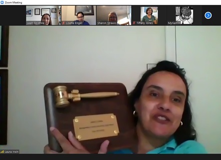 Board Chair Laura E. Irwin