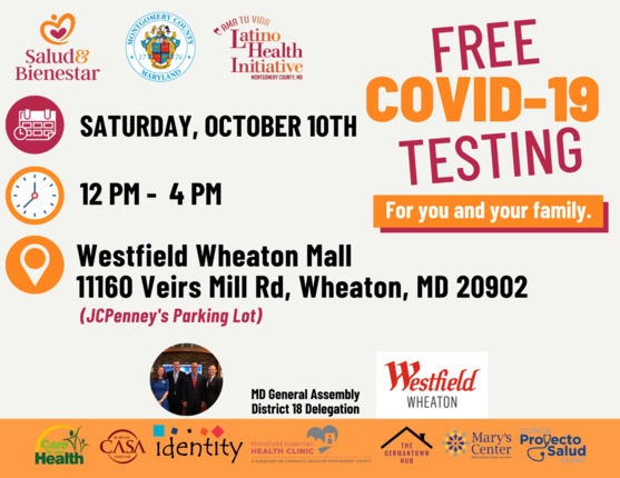 Free COVID Testing Wheaton
