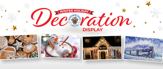 winter and holiday decorations