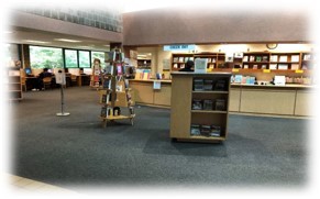 Long Branch Library Circulation Desk
