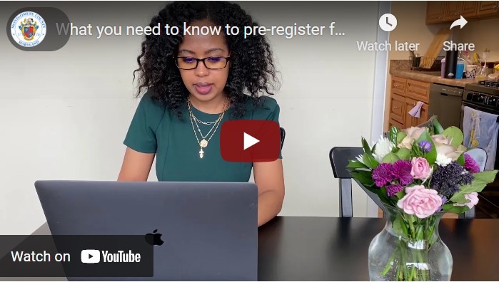 what you need to know to pre-register for the covid-19 vaccine video