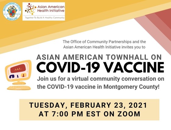 asian american town hall on covid-19 vaccine