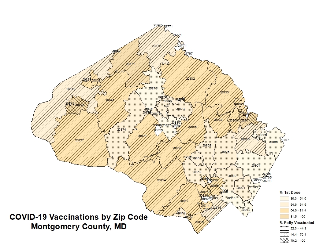 covid-19 vaccinations by zip codes