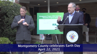 County Executive Elrich at Earth Day Event