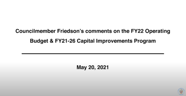 Friedson 5.27.21 Newsletter 1