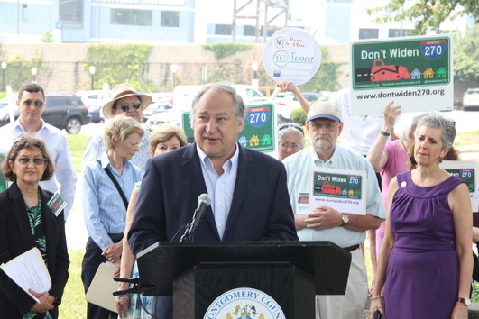 County Executive Marc Elrich Joins State and Local Leaders, Community Advocates in Demanding Improvements to State’s I-495/I-270 Managed Lane Plan   