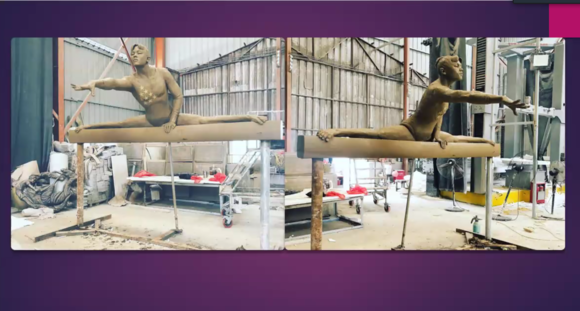 Dominique Dawes statue