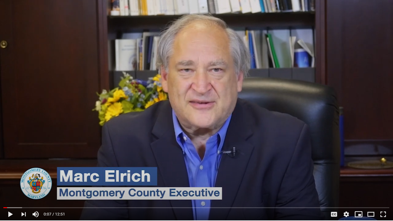 Montgomery Update Protection Against COVID19 Includes Protecting