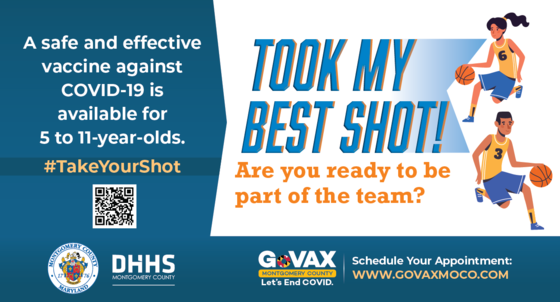 Took My Best Shot! Vaccinations for Children ages 5 to 11