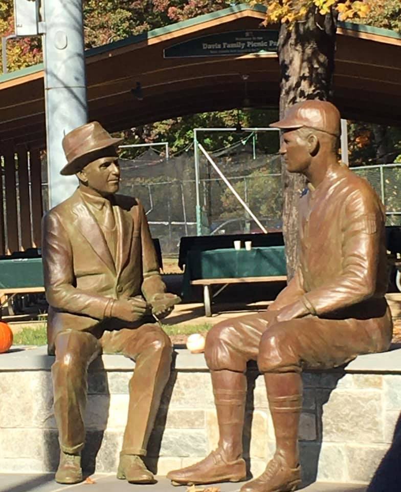 Walter and Shirley Bronze Statue