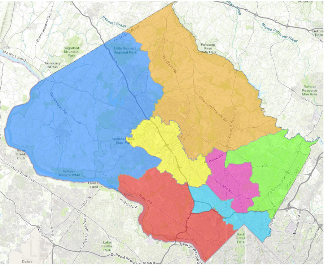 Council Approved Redistricting Map