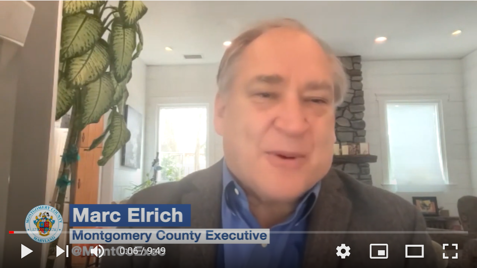 Message from the County Executive Marc Elrich