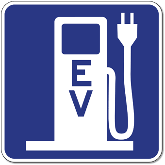 EV Parking sign