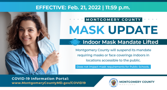 County Lifts Indoor Mask Requirement 