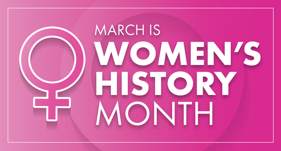 women's history month graphic 