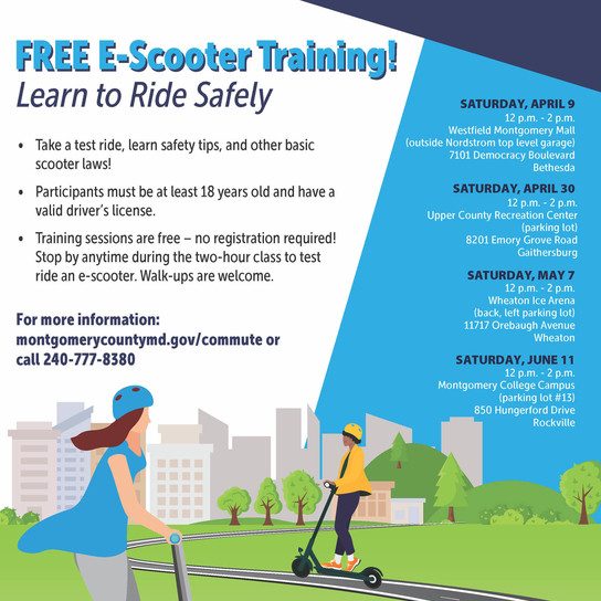 free e-scooter training