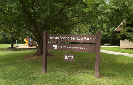 Indian Spring Terrace Park Sign