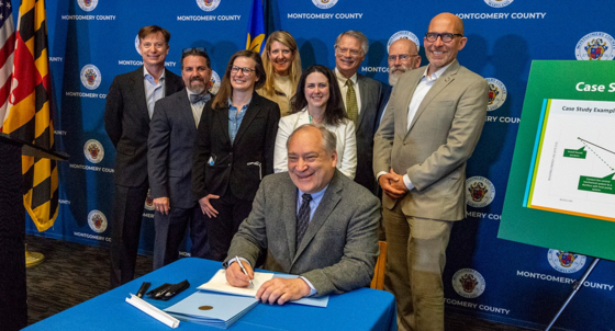 County Executive Elrich Signs ‘Building Energy Performance Standards’ Legislation into Law