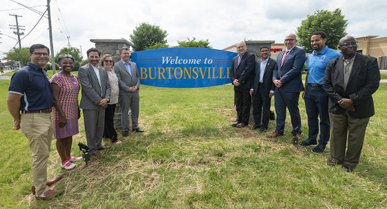 burtonsville sign