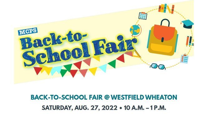 Free ‘Back to School Fair’ Will Be at Westfield Wheaton on Saturday, Aug. 27