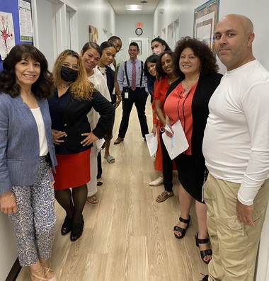 TESS staff and navigation team