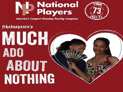 National Players to Present Shakespeare’s ‘Much Ado About Nothing’ at Gaithersburg Arts Barn on Friday-Saturday, Sept. 9-10