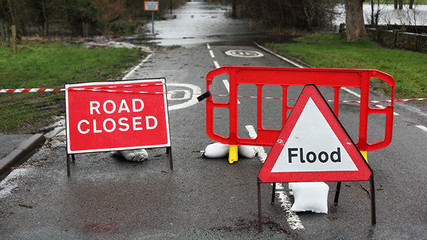 Avoid Flooded Roads