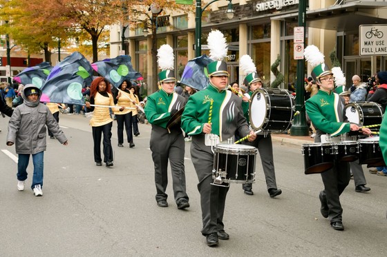 More Marching Bands and Floats Will Be In the Line of March at the Montgomery Thanksgiving Parade on Saturday, Nov. 19, in Silver Spring 