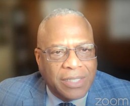 Jeffery Johnson testifying at the Joint Delegation