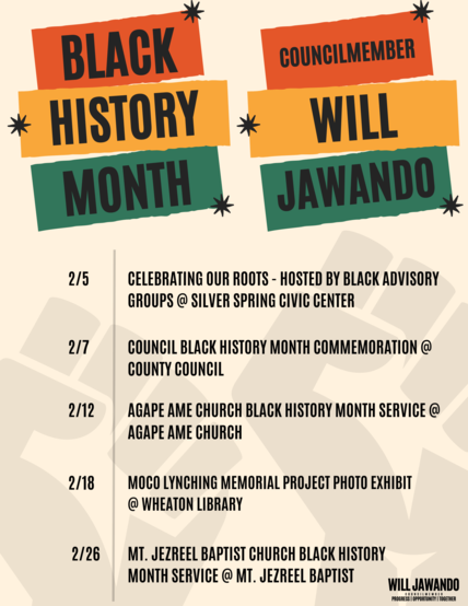 black history month events 