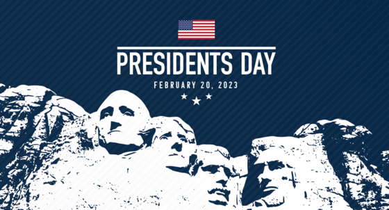Holiday Schedule for Presidents Day on Monday, Feb. 20 