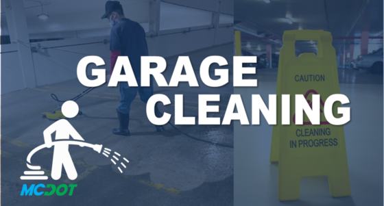 Spring Cleaning of Public Parking Garages in Bethesda, Silver Spring and Wheaton to Begin on Monday, April 10 