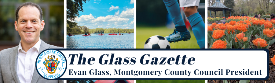The Glass Gazette - Spring banner
