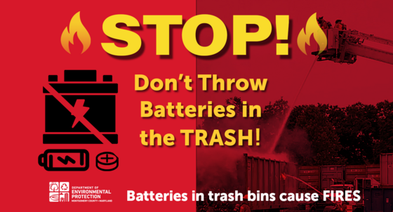To Help Prevent Trash Fires, Take Extra Care Before Throwing Materials into Trash 