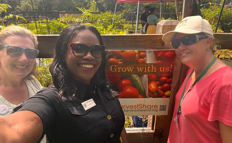 HarvestShare's grow-to-donate garden