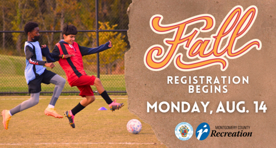 Registration for Fall Recreation Programs and Activities Begins Monday, Aug. 14  
