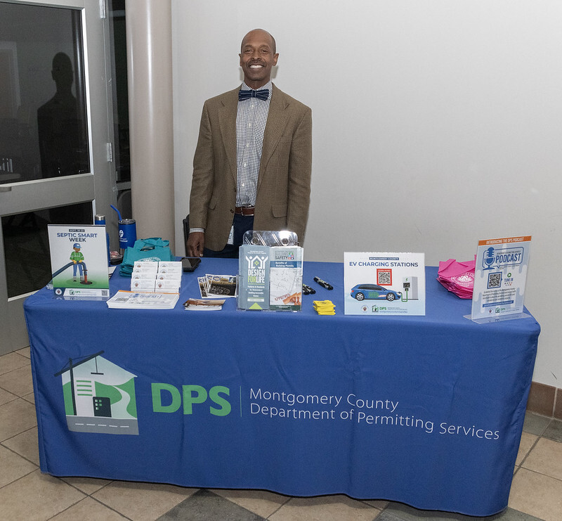 DPS director behind a table