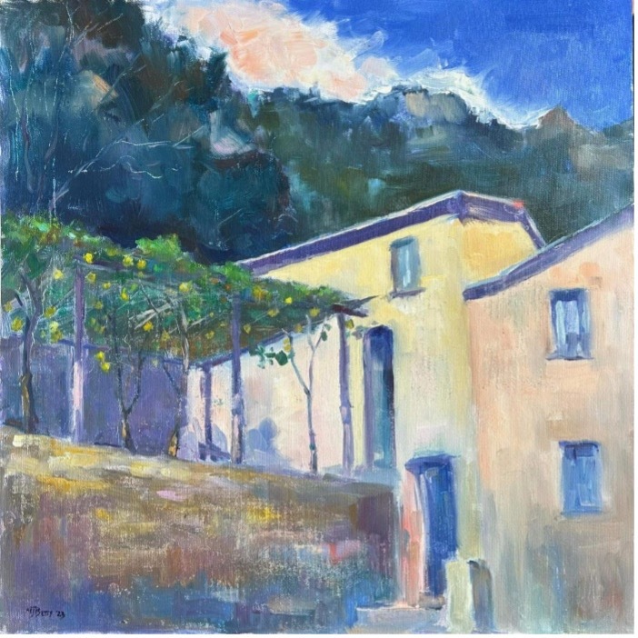 ‘Travelogues: Exploring Italy's Cinque Terre—A Landscape Artist's Paradise’ Will Be an Online Adventure with Artist Pamela Betts on Friday, Oct. 20 