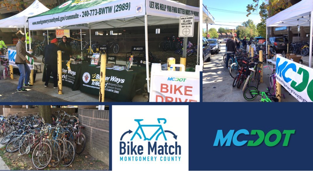 Montgomery County Bike Drive Collects Nearly 300 Bicycles 