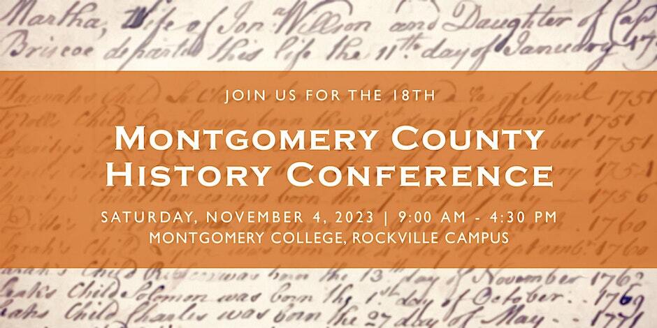 18th Montgomery History Conference on Nov. 4 Will Include Address on ‘Black Chevy Chase’ and Sessions on ‘Du-Drop Inn’ 