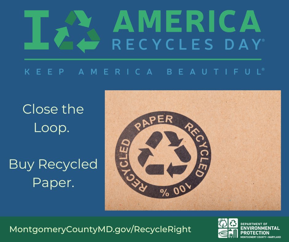 County Department of Environmental Protection Joins in Celebration of ‘America Recycles Day’ on Wednesday, Nov. 15