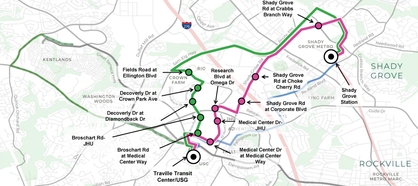 Great Seneca Transit Network