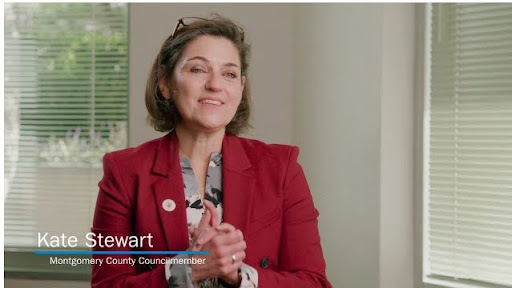 A screenshot of Council VP Stewart from the MWCOG wrap up video
