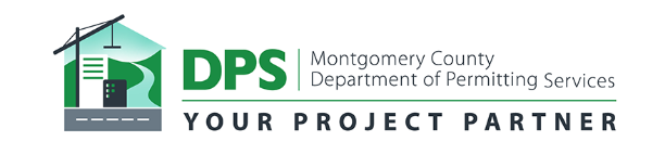 The Montgomery County Department of Permitting Services logo