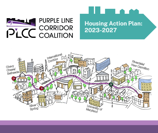 Purple Line Corridor Coalition Housing Action Plan Logo