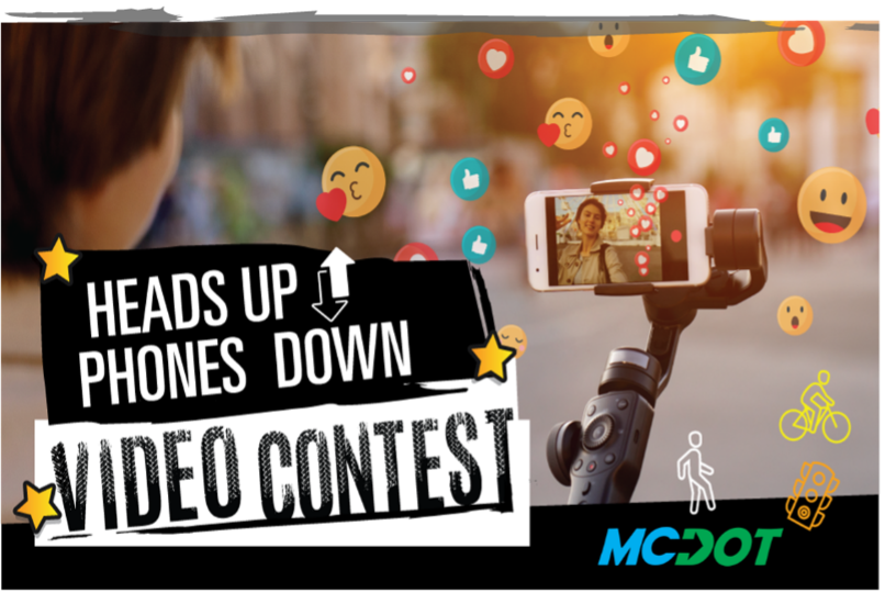 Department of Transportation’s ‘Heads Up, Phones Down’ Teen Video Contest Accepting Submissions Through Feb. 29 