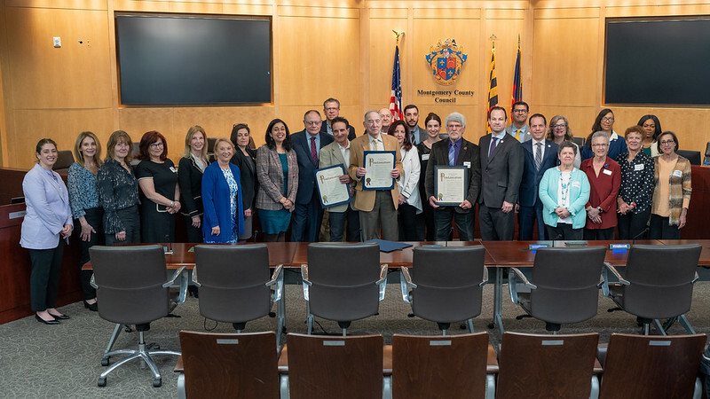 CMs are joined by community members in the Council chamber for Yom HaShoah proclamation.