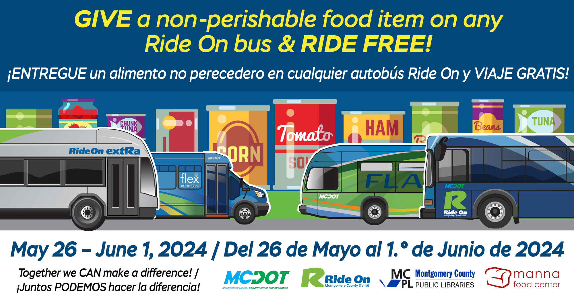 Ride On Food Drive 2024